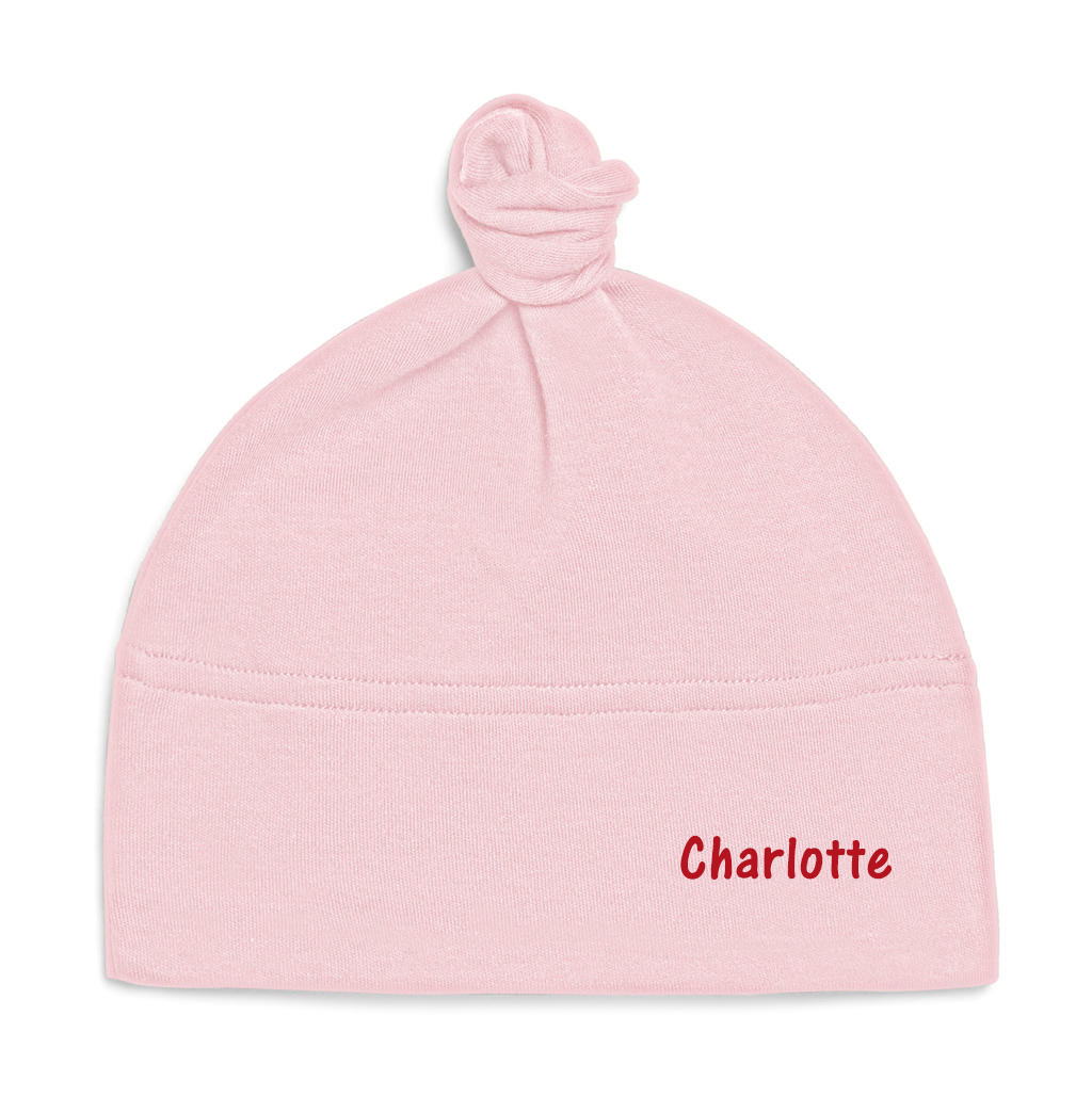 personalised baby cap